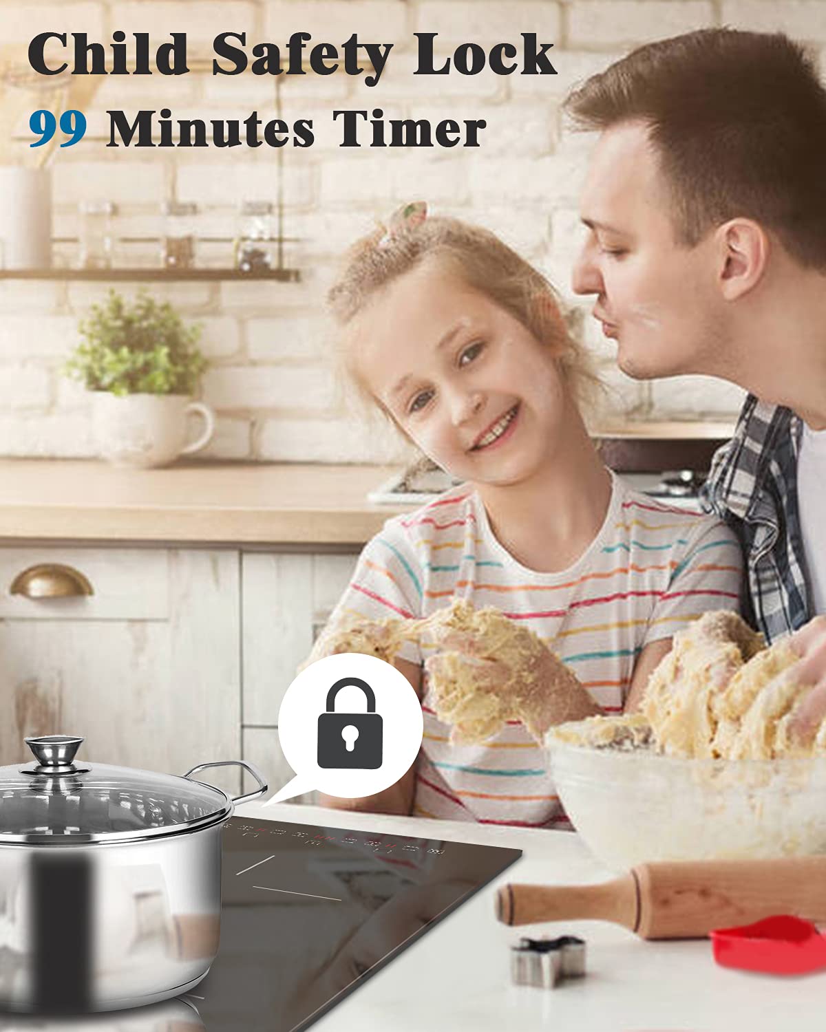 Karinear 12-calowa płyta induk – Timer Dual Outlet recenzja i cena